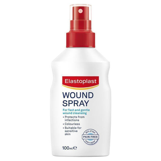Elastoplast Wound Spray 100ml - Essential Wound Cleansing Solution - Auzzi Store
