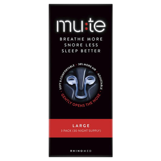 Mute Snoring Relief Large Pack - 30 Nights of Restful Sleep – view 2