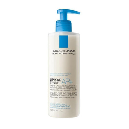 La Roche-Posay Lipikar Syndet AP+ Cream Wash 400ml - Gentle Cleanser for Sensitive Skin-Auzzi Store