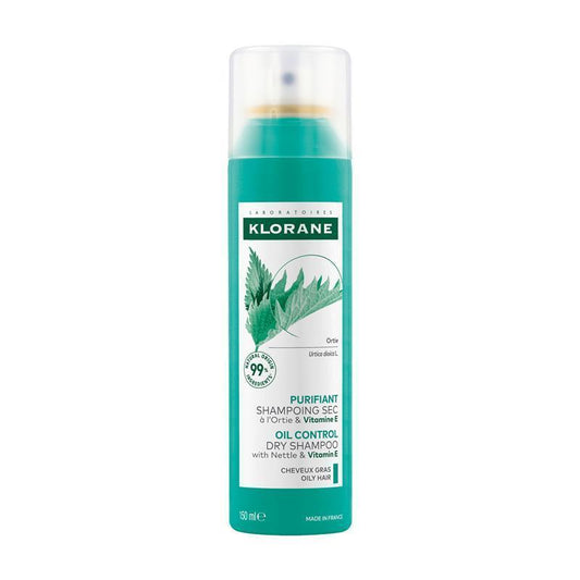 Klorane Dry Shampoo With Nettle & Vitamin E - 150ml - Auzzistore