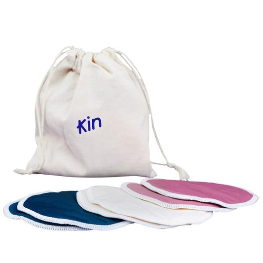 Kin The Reusable Breast Pads 3 Pairs - Eco-Friendly Comfort