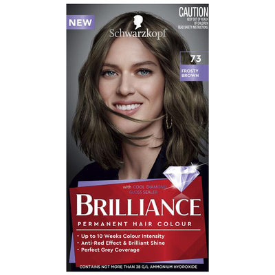 Schwarzkopf Brilliance Cool Browns 73 Frosty Brown - Permanent Hair Colour