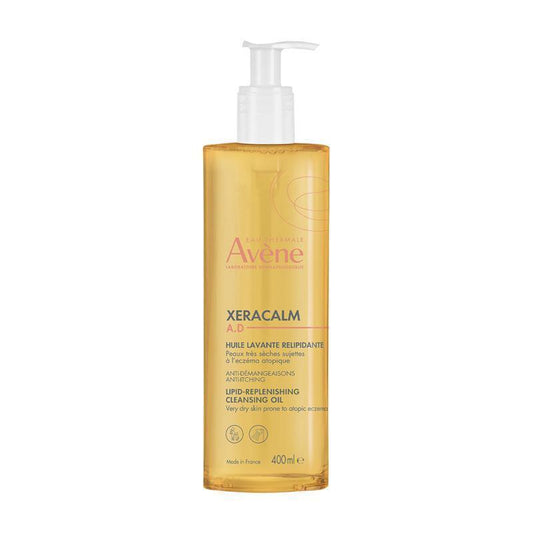 Avene XeraCalm A.D Cleansing Oil 400ml - Gentle Cleanser for Eczema-Prone Skin-Auzzi Store