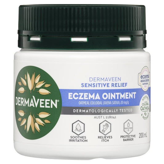 DermaVeen Sensitive Relief Eczema Ointment - 200mL - Auzzi Store