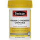Swisse Vitamin C + Probiotic Chewable 60 Tablets - Immune Support