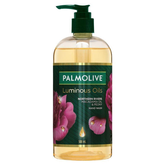 Palmolive Luminous Oils Hand Wash - 500mL with Macadamia Oil & Peony - Auzzi Store