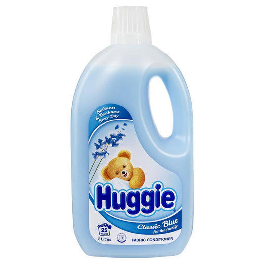 Huggie Classic Blue Fabric Softener 2 Litre - Everyday Softness & Freshness-Auzzi Store