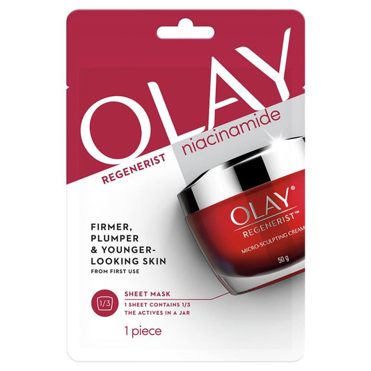 Olay Regenerist Niacinamide Sheet Mask - 1 Pack