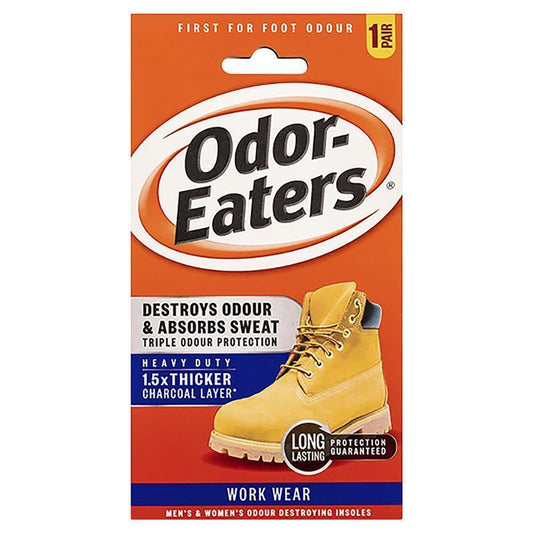 Odor-Eaters Super Tuff Work Wear Insoles - 1 Pair for Ultimate Comfort-Auzzi Store