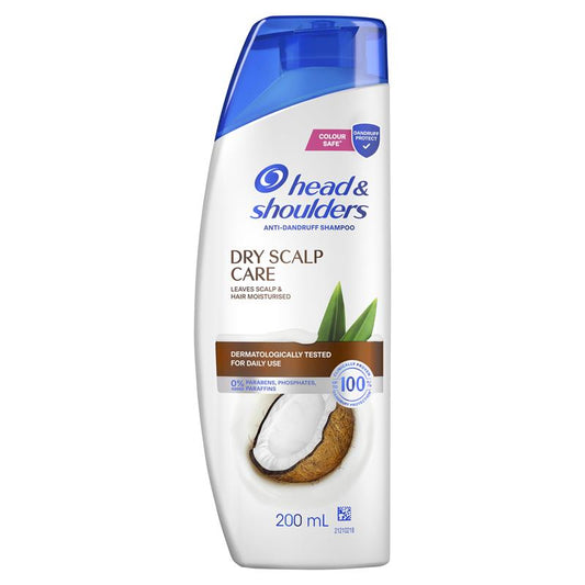 Head & Shoulders Dry Scalp Care Anti-Dandruff Shampoo - 200mL-Auzzi Store