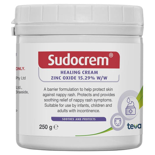 Sudocrem Healing Cream 250g - Effective Nappy Rash Relief-Auzzi Store