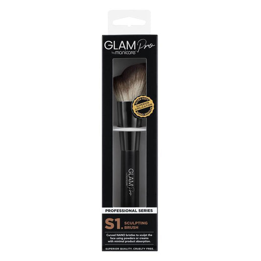 Glam By Manicare Pro S1 Sculpting Brush - Contour with Precision