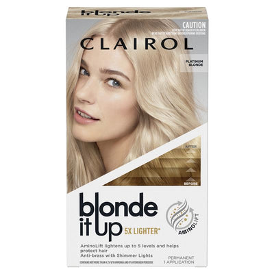Clairol Blonde It Up Kit - Platinum Blonde Hair Lightening (199g)