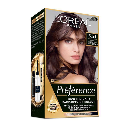 L'Oreal Paris Preference Florence 5.21 Cool Iridescent Light Brown-Auzzi Store