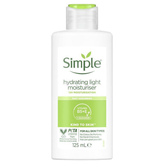 Simple Kind To Skin Hydrating Light Moisturiser 125ml-Auzzi Store