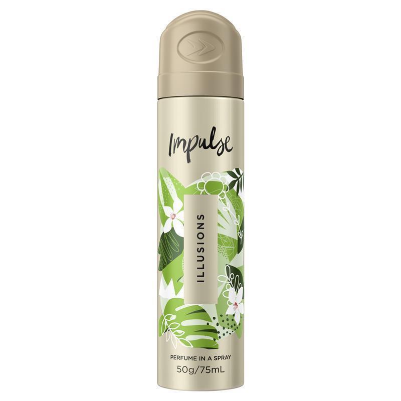 Impulse Illusions Deodorant Body Spray Aerosol 75ml