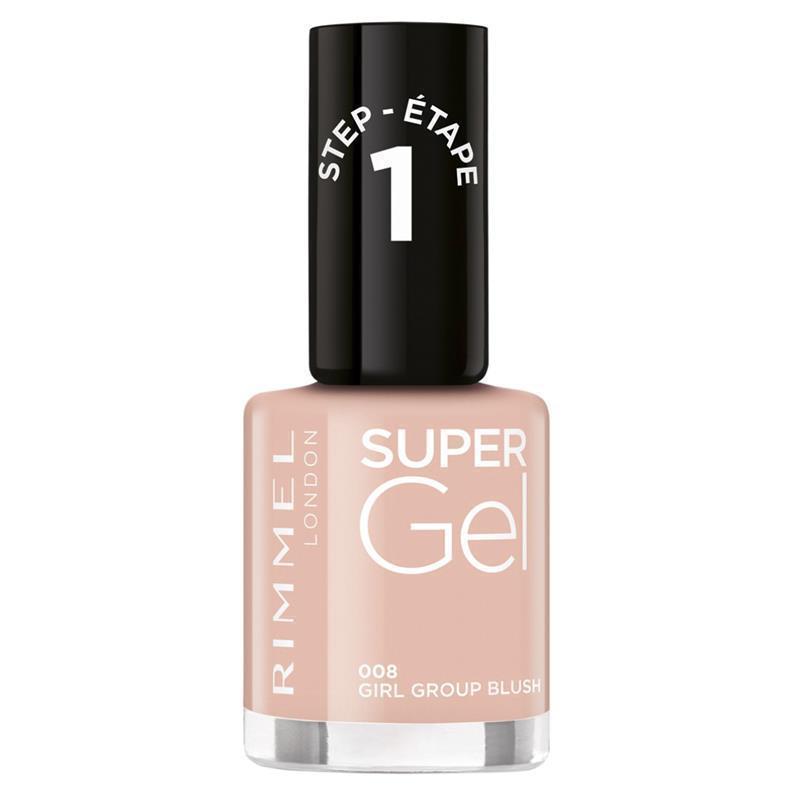 Rimmel Super Gel Nail Polish 008 Girl Group Blush