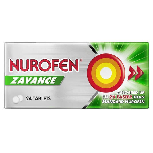 Nurofen Zavance Fast Pain Relief Tablets 200mg - 24 Pack-Auzzi Store