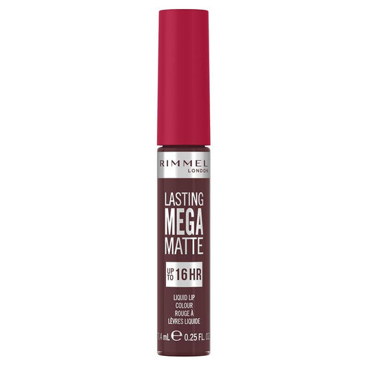 Rimmel London Mega Matte Liquid Lip 910 Plum This Show - Auzzistore