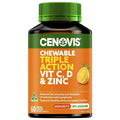 Cenovis Immune Support Vitamin C, D & Zinc Chewable Tablets - 60