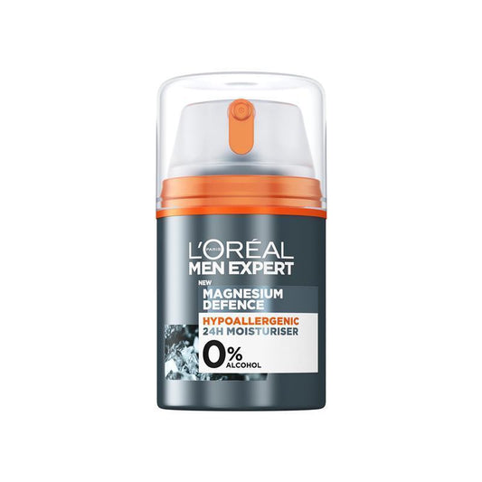 L'Oreal Paris Men Expert Magnesium Defence Moisturiser 50ml - Hydration & Protection for Men