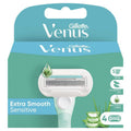Gillette Venus Deluxe Smooth Sensitive 5-Blade Razor Refills - 4 Pack