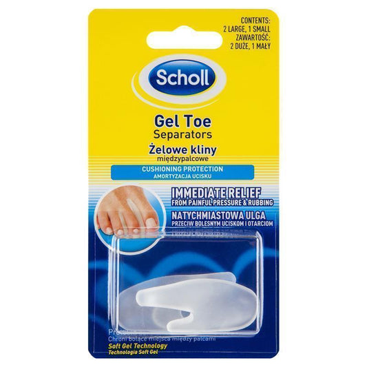Scholl Gel Toe Separator - Pain Relief & Protection for Sore Toes-Auzzi Store
