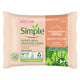 Simple Micellar Instant Glow Facial Wipes (20 Pack)