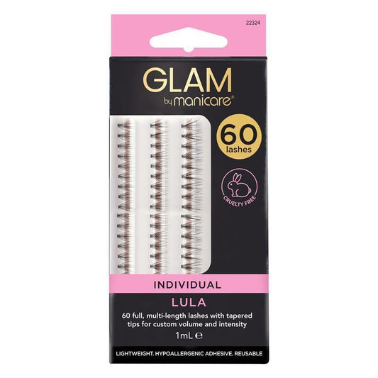 Glam By Manicare Lula Individual Lashes - 60 Pack - Auzzi Store