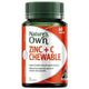 Nature's Own Zinc + Vitamin C Chewables – 60 Tablets for Immune Support