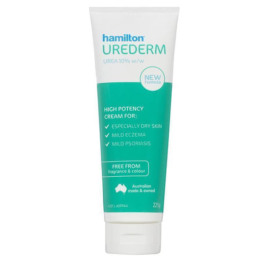 Hamilton Urederm Cream - 225g for Deep Moisturization