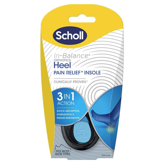Scholl In-Balance Large Heel and Ankle Orthotic Insole - Auzzi Store