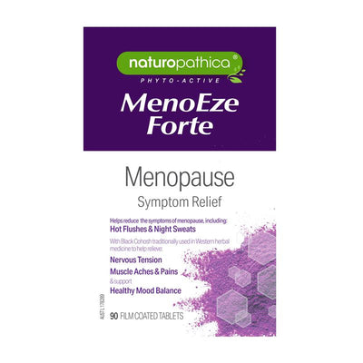 Naturopathica Meno Eze Forte 90 Tablets - Relief for Menopausal Symptoms