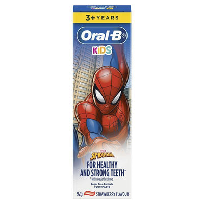 Oral-B Spiderman Kids Toothpaste for Ages 3+ - 92g