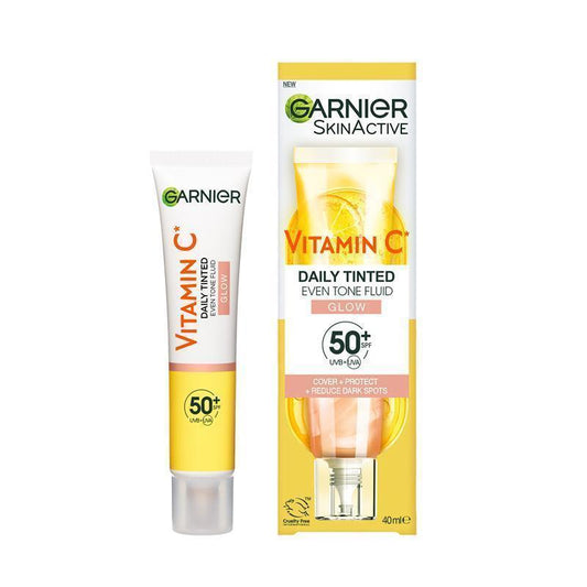 Garnier Vitamin C Glow Daily Tinted Eventone Fluid SPF 50+ - 40ml