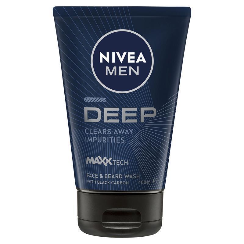 NIVEA for Men Deep Face Wash 100ml - Ultimate Cleanse for Men's Skin - Auzzi Store