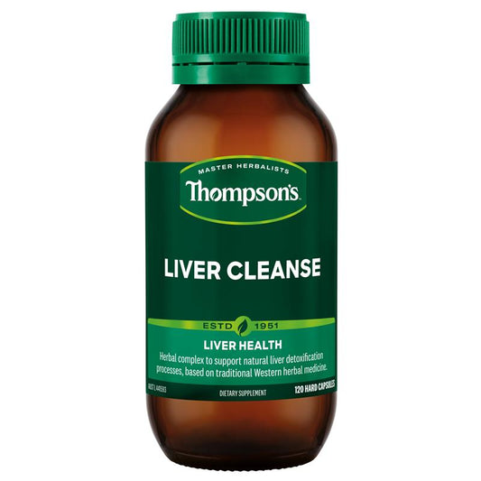 Thompson's Liver Cleanse - 120 Capsules for Natural Detoxification-Auzzi Store