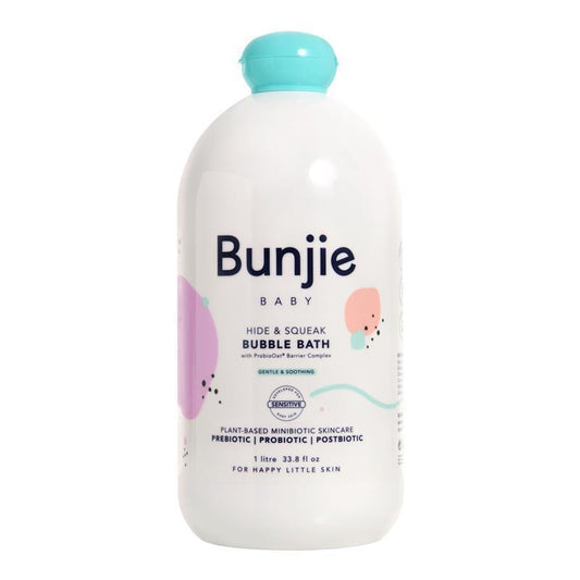 Bunjie Baby Bubble Bath 1L - Fun and Gentle Bathing Experience - Auzzistore
