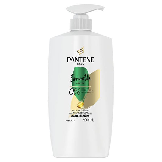 Pantene Pro-V Smooth & Sleek Conditioner 900ml - For Silky, Manageable Hair-Auzzi Store