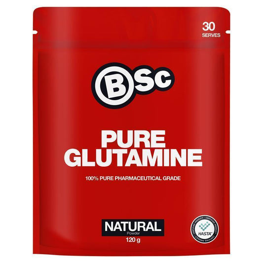 BSc Pure Glutamine 120g - Premium Natural Recovery Formula