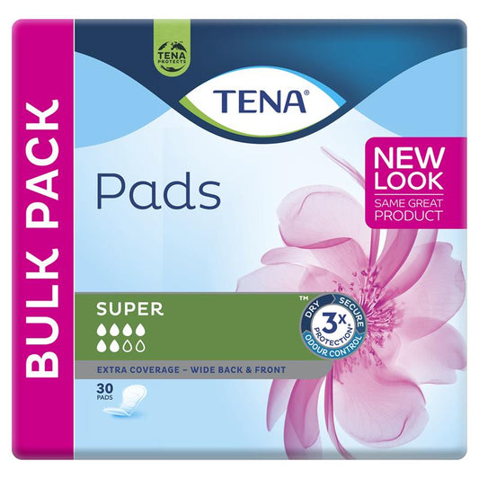 TENA Super Pads - 30 Pack-Auzzi Store