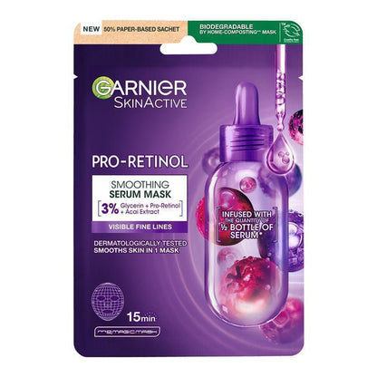 Garnier Pro-Retinol Serum Mask 15ml | Anti-Aging Treatment