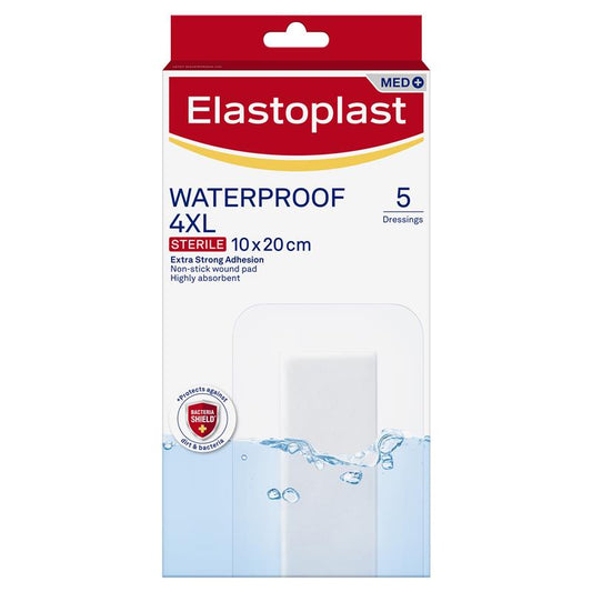 Elastoplast Waterproof Dressing 4XL - 10cm x 20cm (5 Pack) – view 2