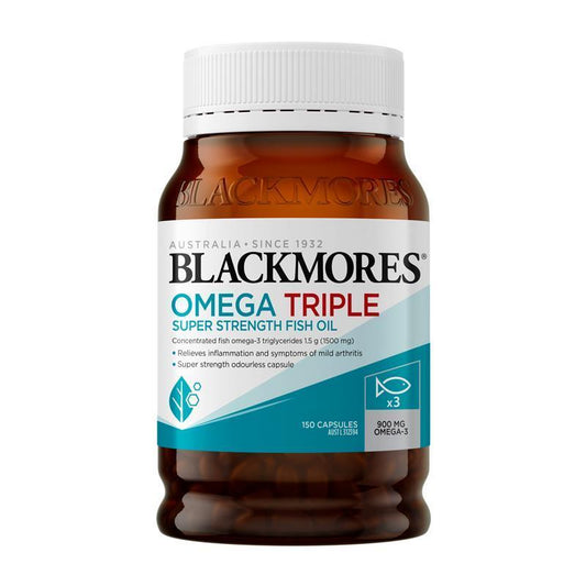 Blackmores Omega-3 Super Strength Fish Oil 900mg 150 Capsules