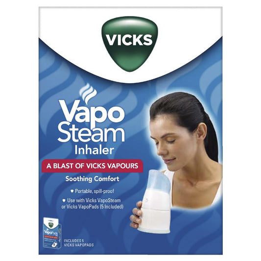 Vicks VapoSteam Inhaler - Soothing Comfort with Vicks Vapours