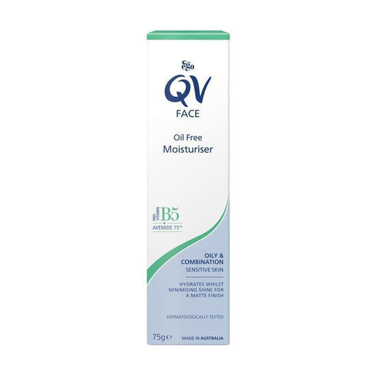 QV Face Oil Free Moisturiser with Vitamin B3 - 75g-Auzzi Store