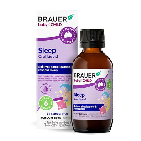 Brauer Children's Sleep Aid - 100mL Natural Herbal Formula-Auzzi Store