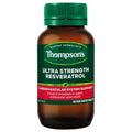 Thompson's Ultra Strength Resveratrol 60 Tablets - Powerful Antioxidant Support