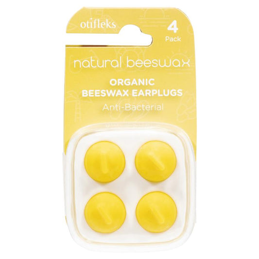 Otifleks Natural Beeswax Earplugs - 4 Pack - Auzzistore