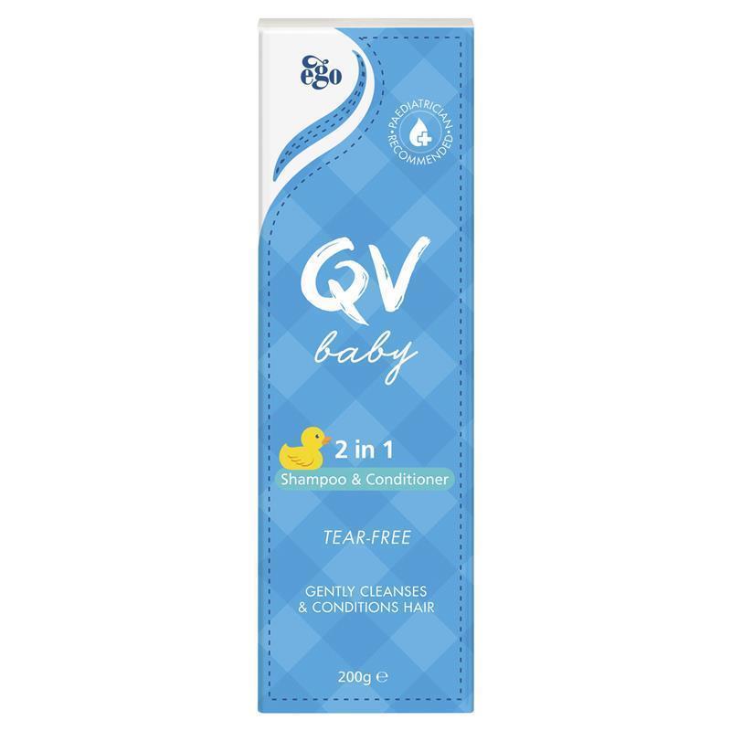 QV Baby 2 In 1 Shampoo & Conditioner - 200g for Gentle Cleansing-Auzzi Store
